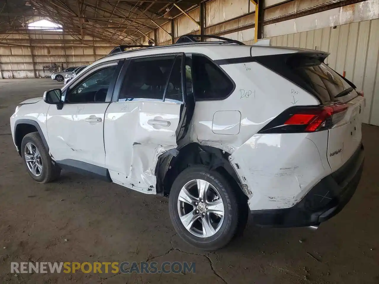 2 Photograph of a damaged car 2T3W1RFV3RC268484 TOYOTA RAV4 2024