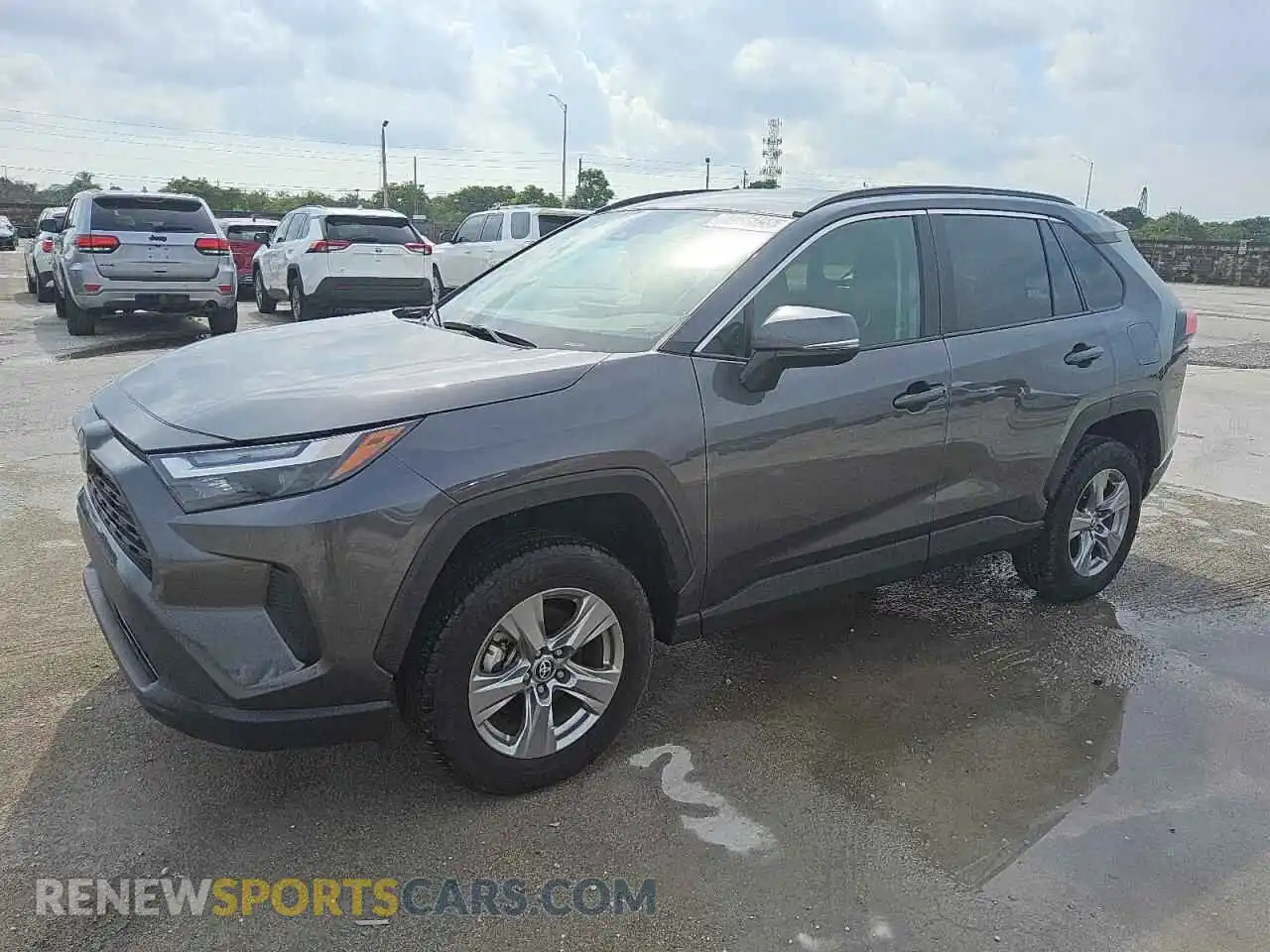 1 Photograph of a damaged car 2T3W1RFV3RC291540 TOYOTA RAV4 2024