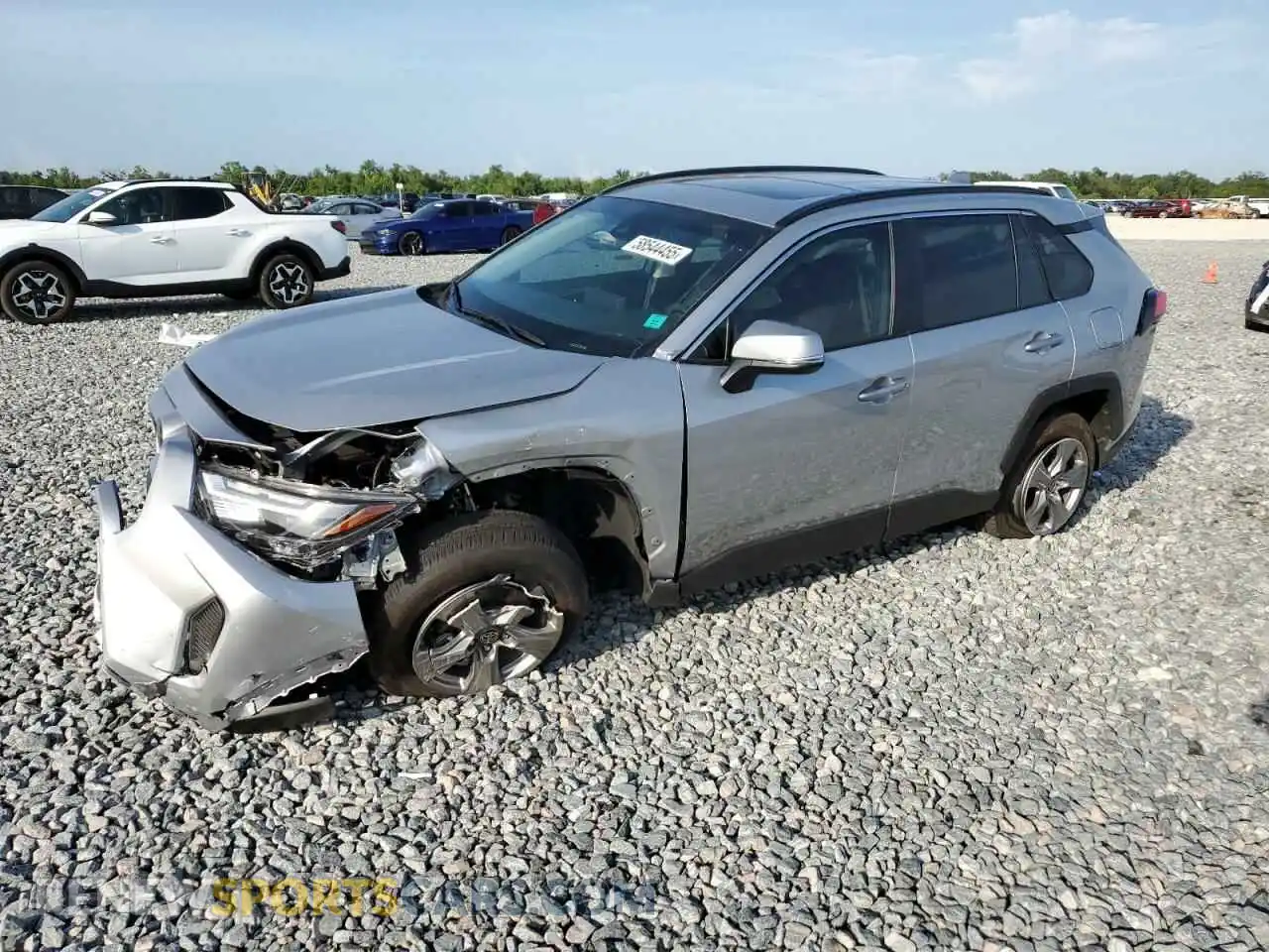 1 Photograph of a damaged car 2T3W1RFV4RC256148 TOYOTA RAV4 2024