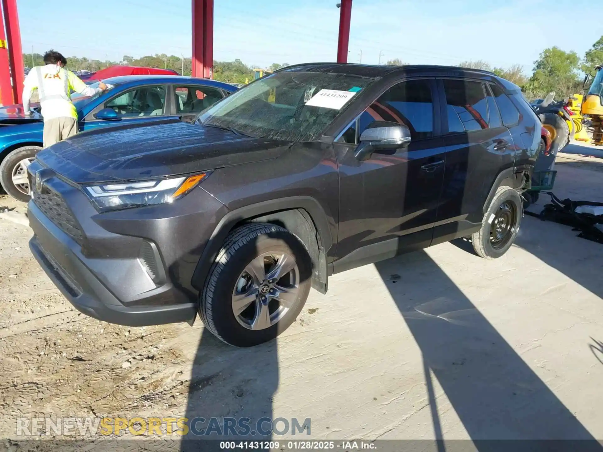 2 Photograph of a damaged car 2T3W1RFV4RC288727 TOYOTA RAV4 2024