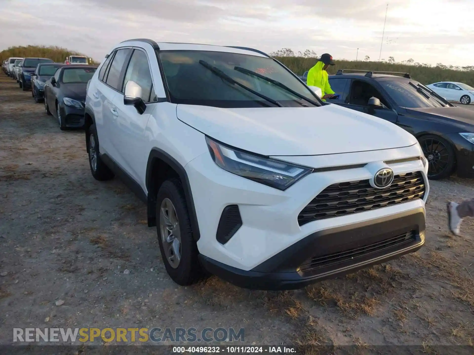 1 Photograph of a damaged car 2T3W1RFV5RW335276 TOYOTA RAV4 2024