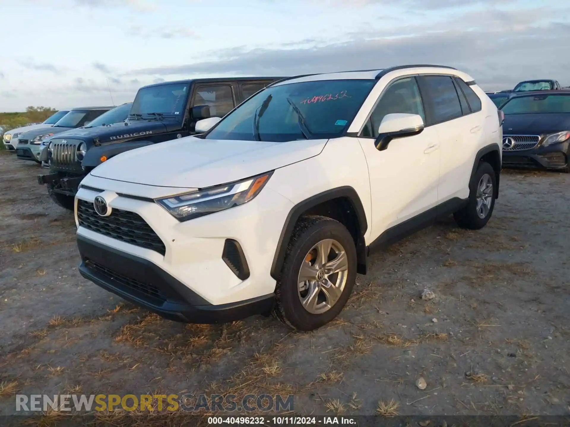 2 Photograph of a damaged car 2T3W1RFV5RW335276 TOYOTA RAV4 2024