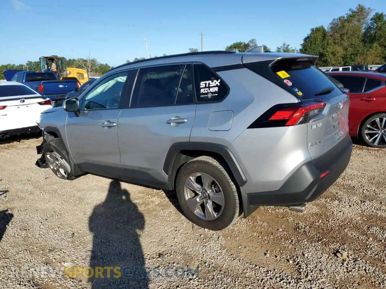2 Photograph of a damaged car 2T3W1RFV6RC299826 TOYOTA RAV4 2024