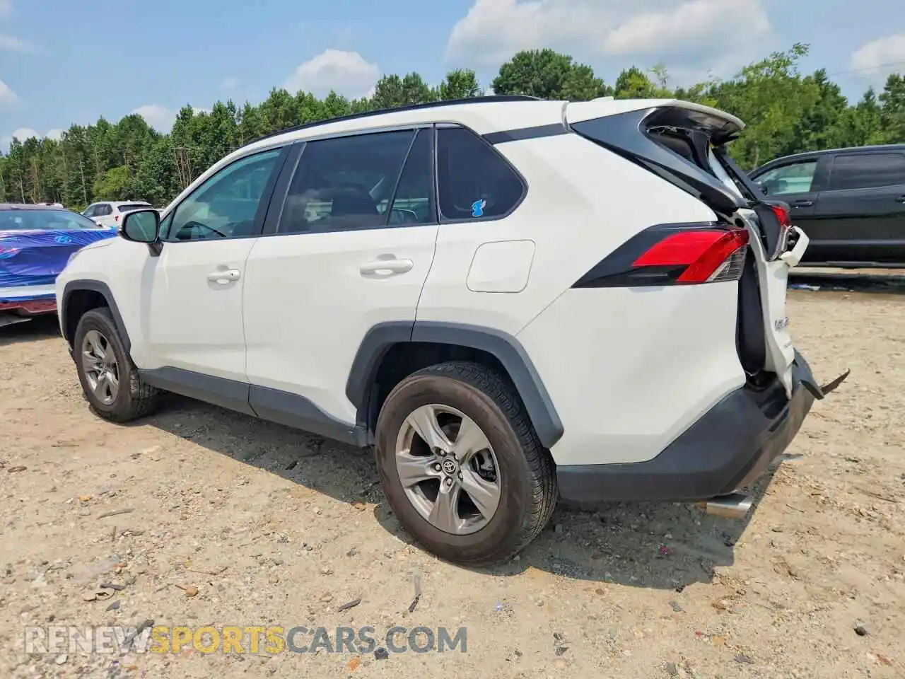 2 Photograph of a damaged car 2T3W1RFV6RW303050 TOYOTA RAV4 2024