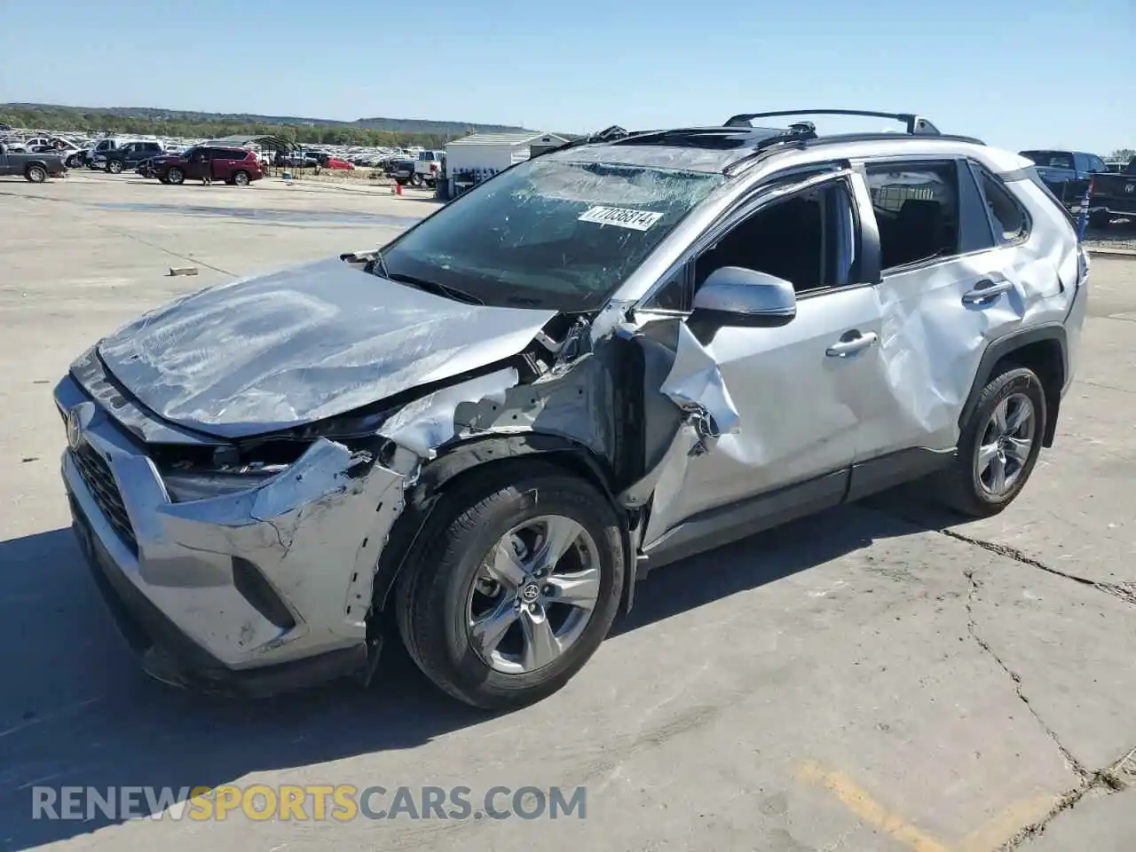 1 Photograph of a damaged car 2T3W1RFV7RC257889 TOYOTA RAV4 2024