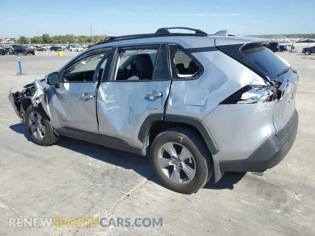 2 Photograph of a damaged car 2T3W1RFV7RC257889 TOYOTA RAV4 2024