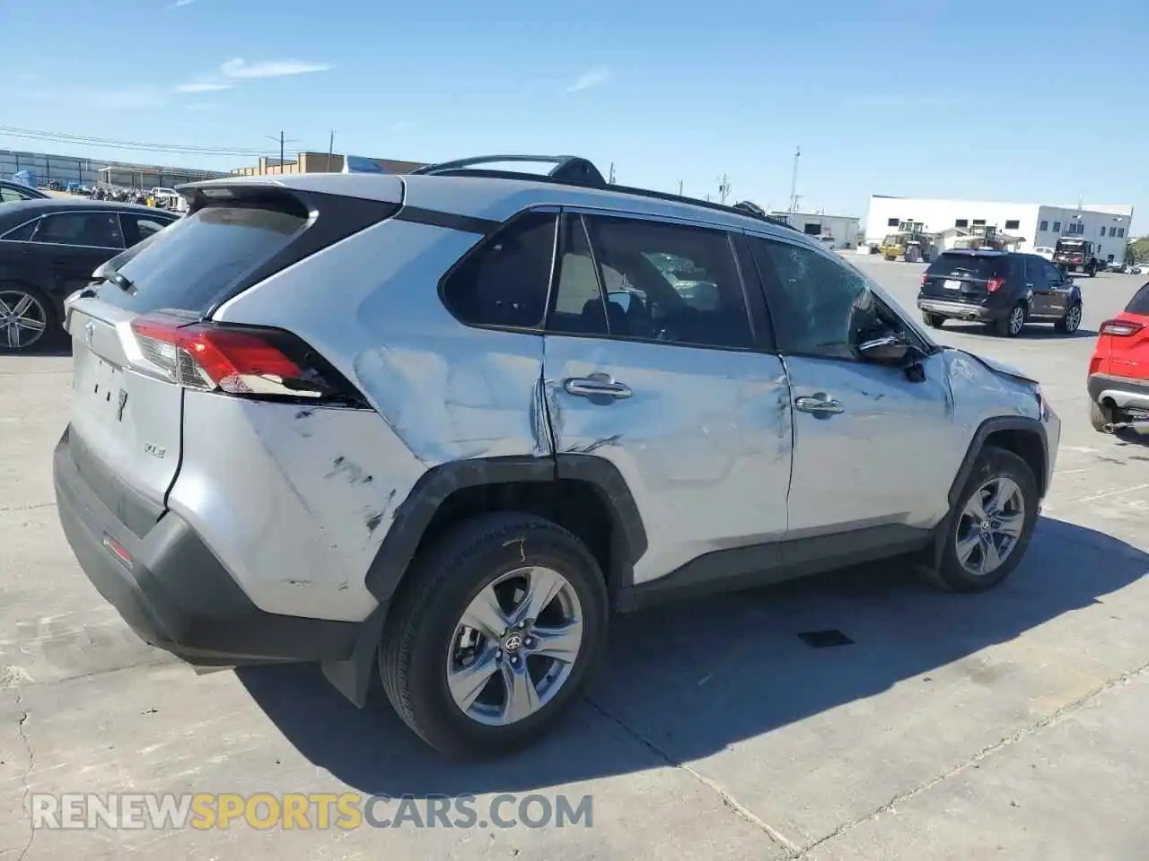 3 Photograph of a damaged car 2T3W1RFV7RC257889 TOYOTA RAV4 2024
