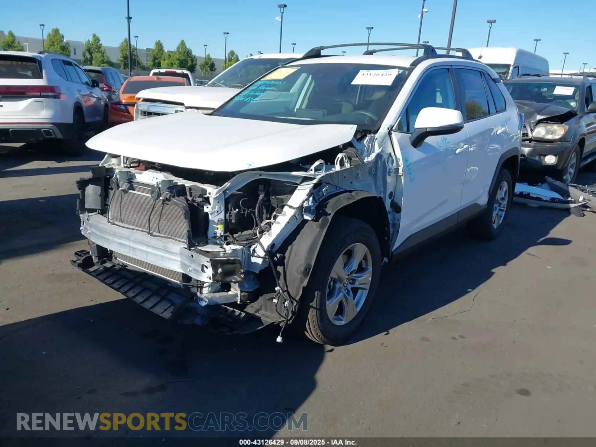 2 Photograph of a damaged car 2T3W1RFV7RC274580 TOYOTA RAV4 2024