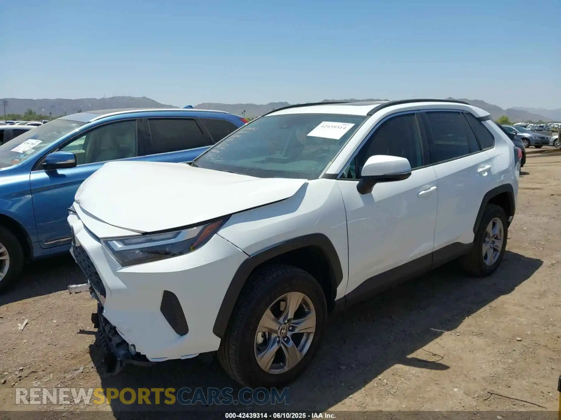 2 Photograph of a damaged car 2T3W1RFV7RC294697 TOYOTA RAV4 2024