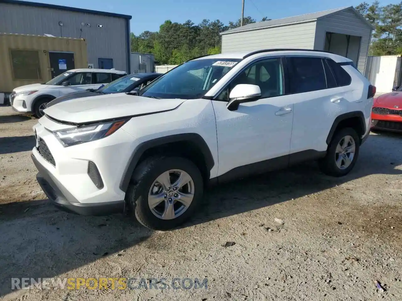 1 Photograph of a damaged car 2T3W1RFV7RW328801 TOYOTA RAV4 2024