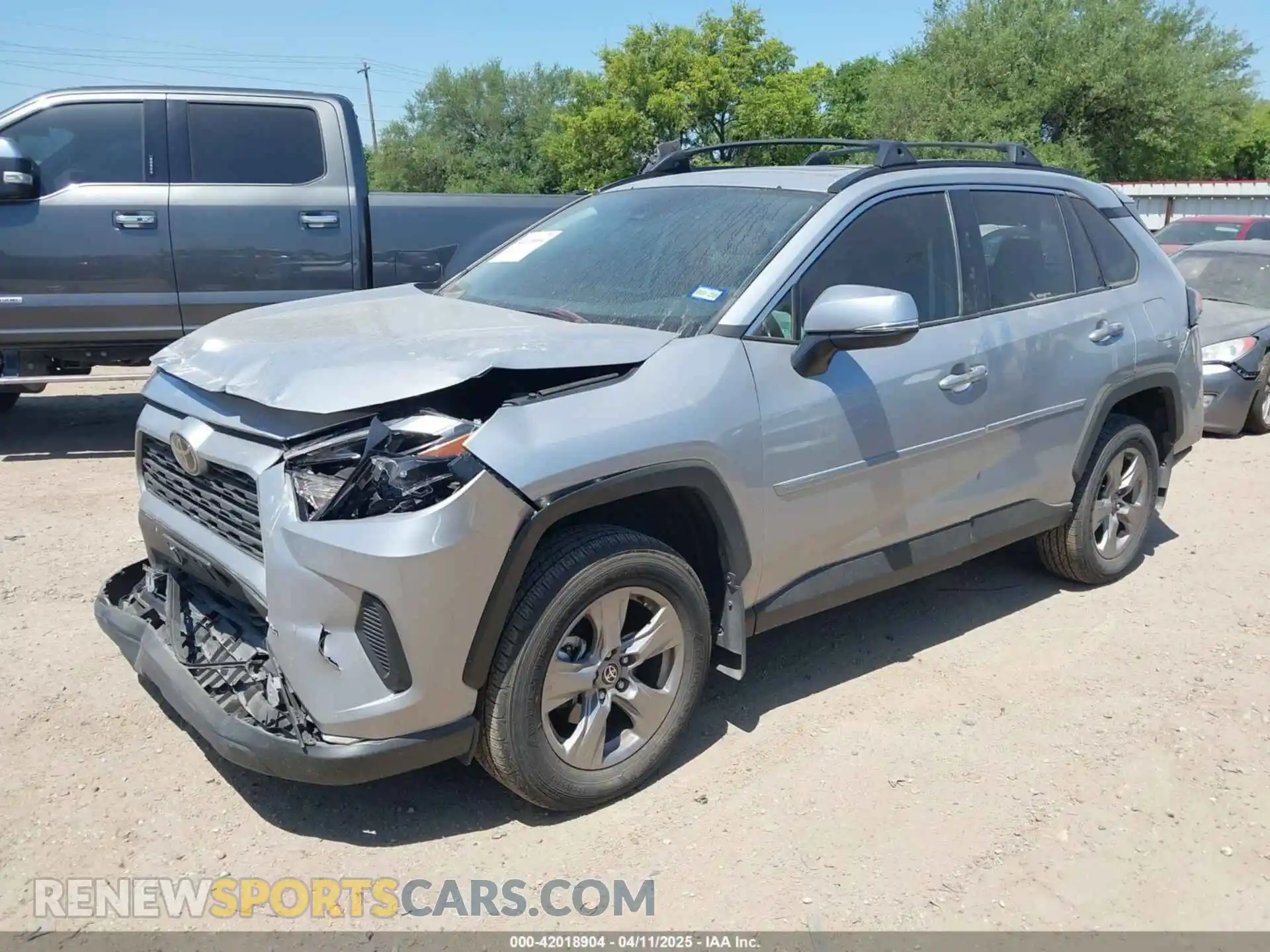 2 Photograph of a damaged car 2T3W1RFV7RW336140 TOYOTA RAV4 2024