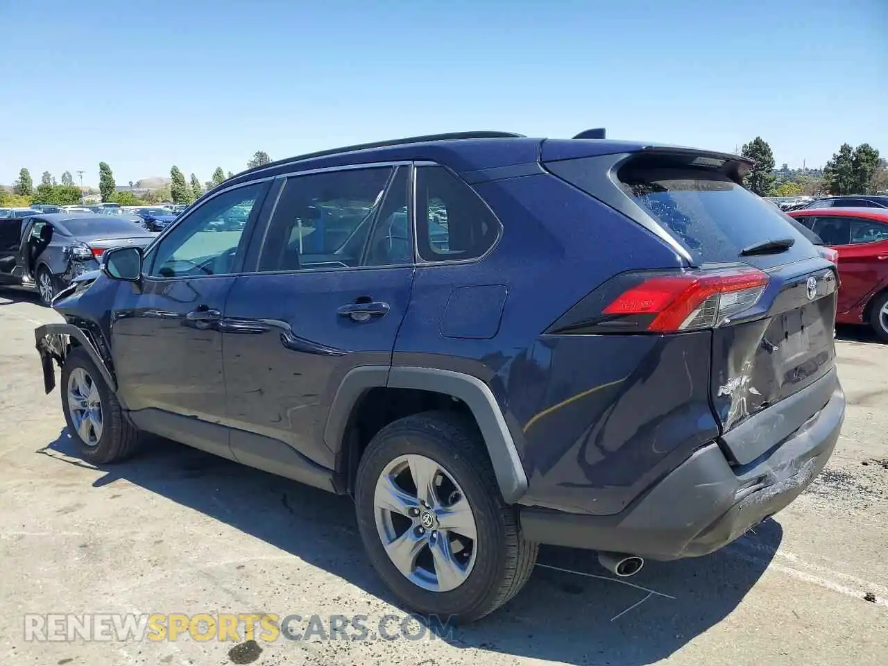 2 Photograph of a damaged car 2T3W1RFV7RW348305 TOYOTA RAV4 2024