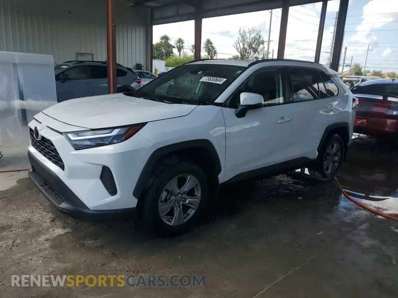 1 Photograph of a damaged car 2T3W1RFV8RC259876 TOYOTA RAV4 2024