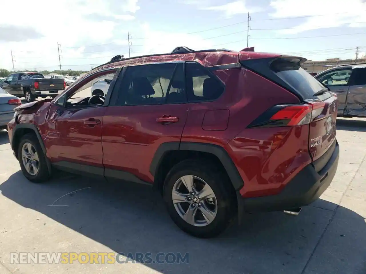2 Photograph of a damaged car 2T3W1RFV8RW347972 TOYOTA RAV4 2024