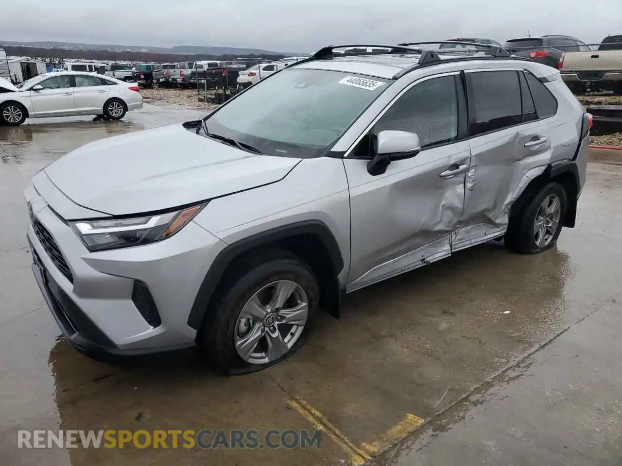 1 Photograph of a damaged car 2T3W1RFV9RC258025 TOYOTA RAV4 2024
