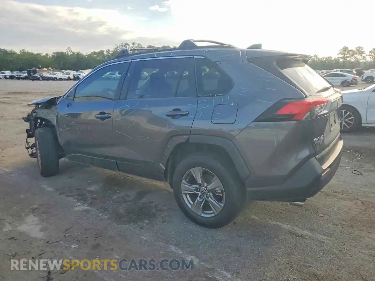 2 Photograph of a damaged car 2T3W1RFVXRC271589 TOYOTA RAV4 2024