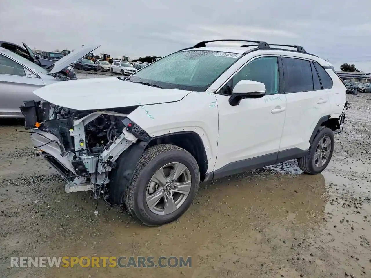 1 Photograph of a damaged car 2T3W1RFVXRC293480 TOYOTA RAV4 2024