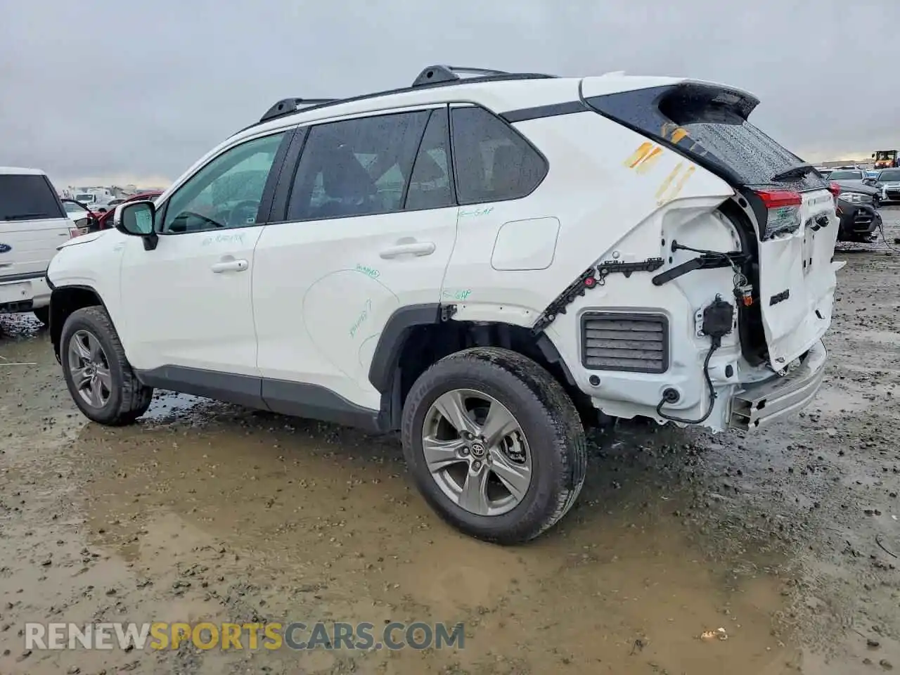 2 Photograph of a damaged car 2T3W1RFVXRC293480 TOYOTA RAV4 2024