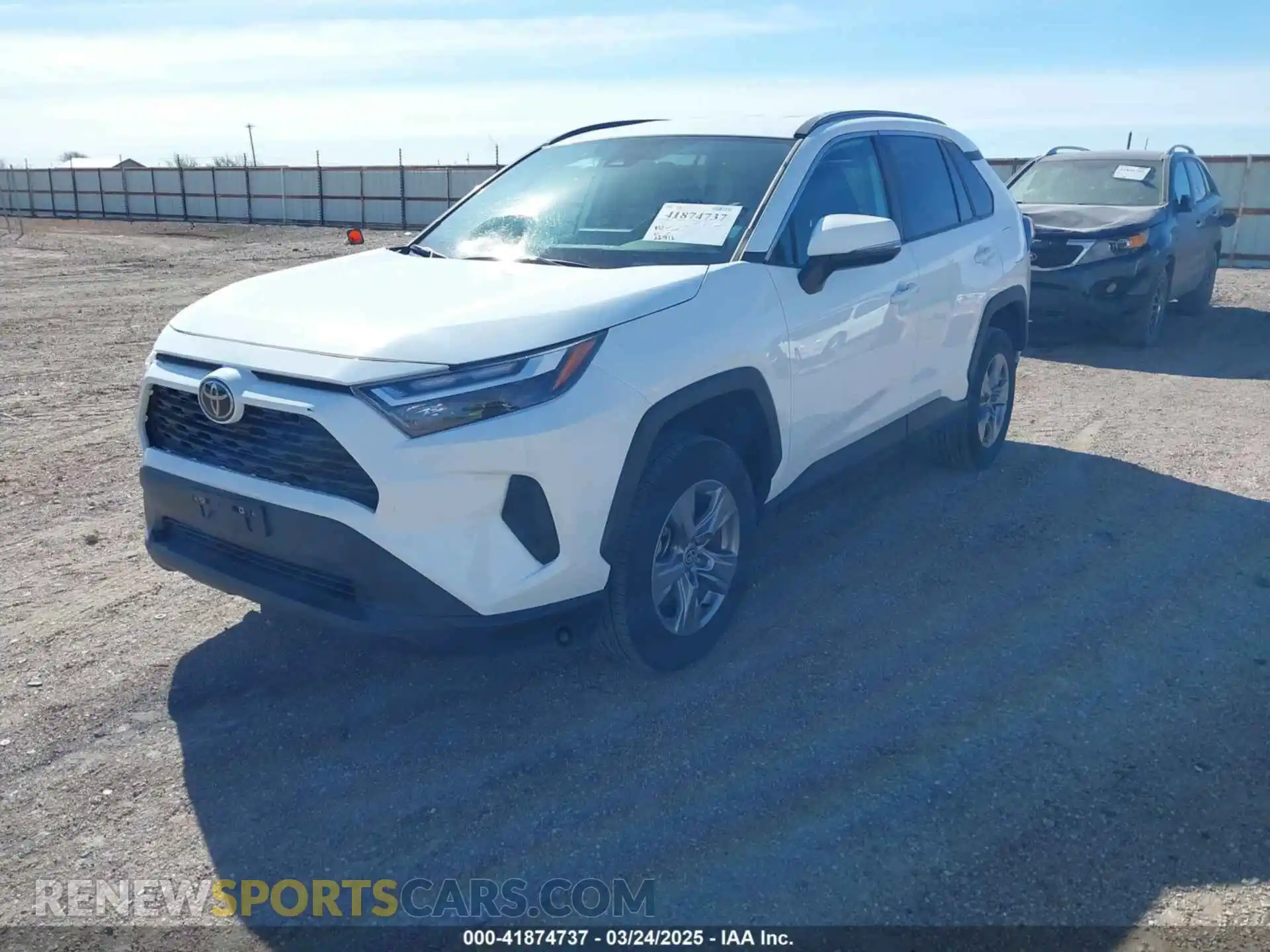 2 Photograph of a damaged car 2T3W1RFVXRW332017 TOYOTA RAV4 2024