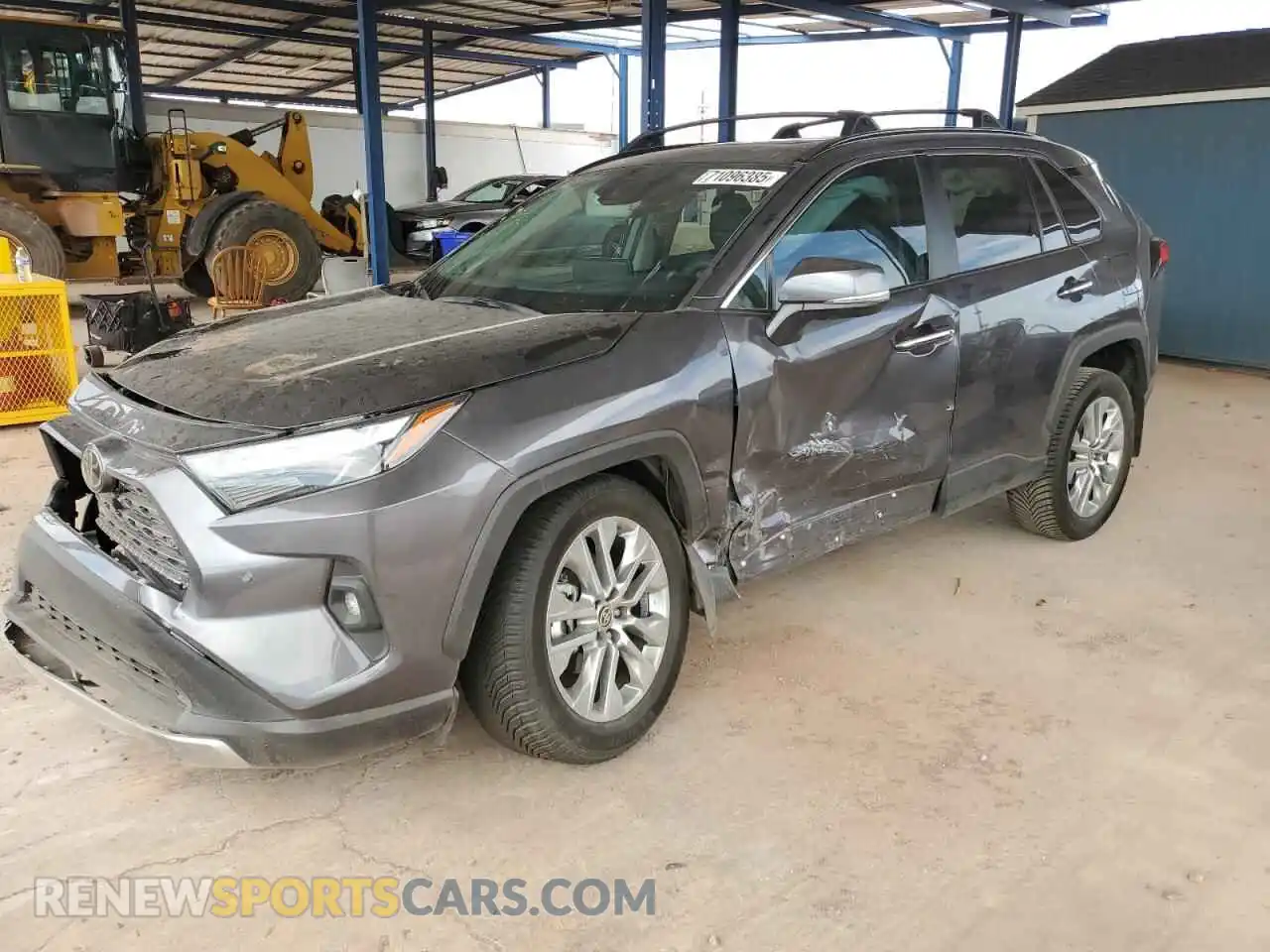 1 Photograph of a damaged car 2T3Y1RFV0RC256446 TOYOTA RAV4 2024