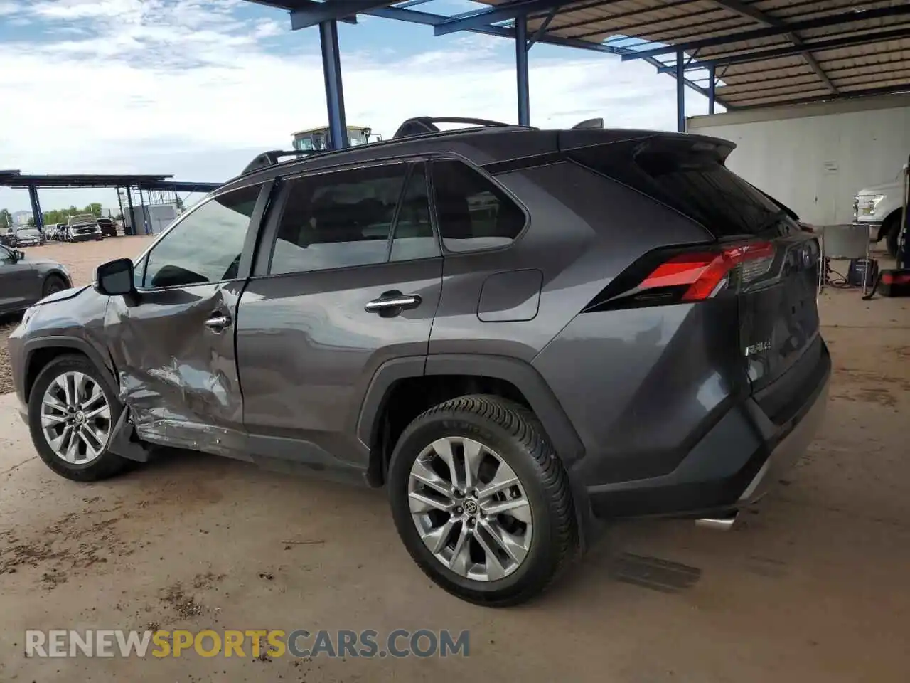2 Photograph of a damaged car 2T3Y1RFV0RC256446 TOYOTA RAV4 2024