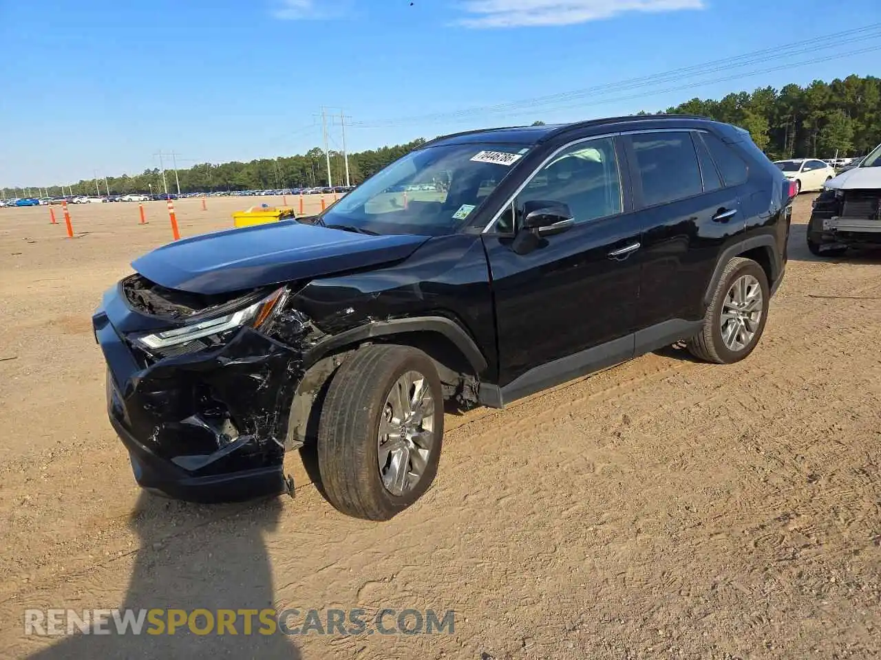 1 Photograph of a damaged car 2T3Y1RFV2RC264550 TOYOTA RAV4 2024