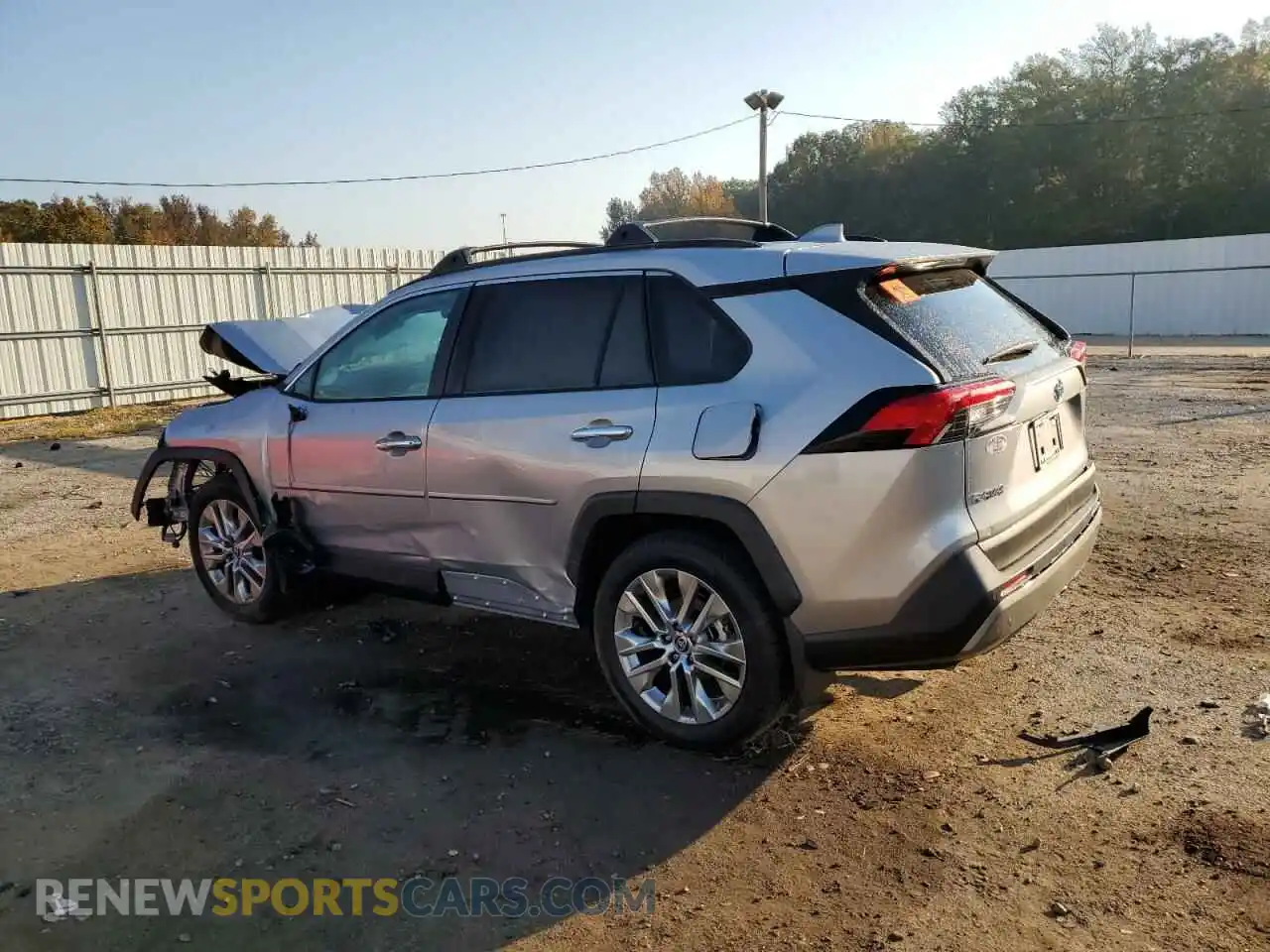 2 Photograph of a damaged car 2T3Y1RFV7RC297947 TOYOTA RAV4 2024