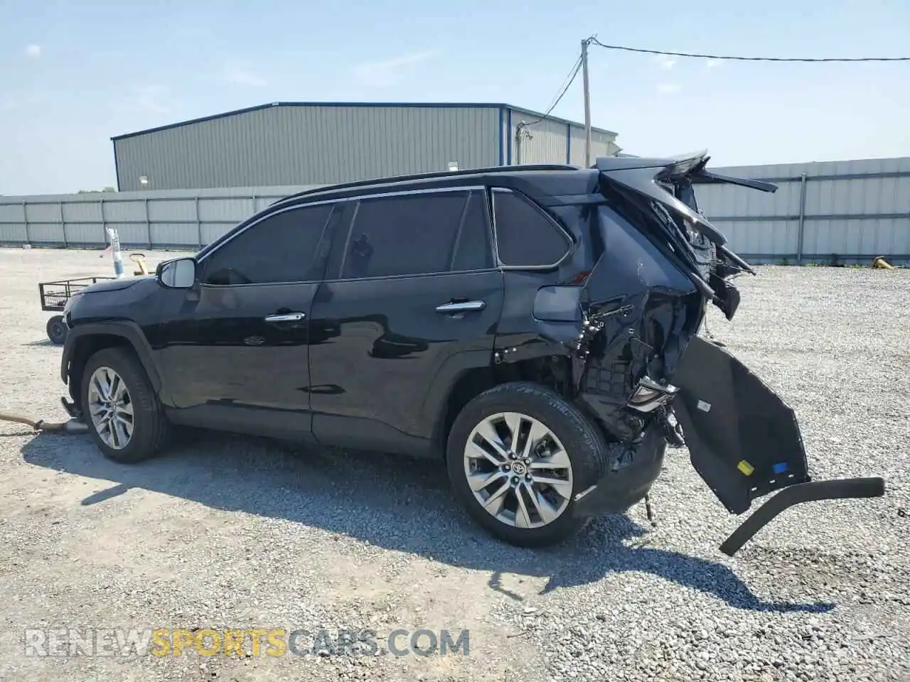 2 Photograph of a damaged car 2T3Y1RFV9RW301270 TOYOTA RAV4 2024