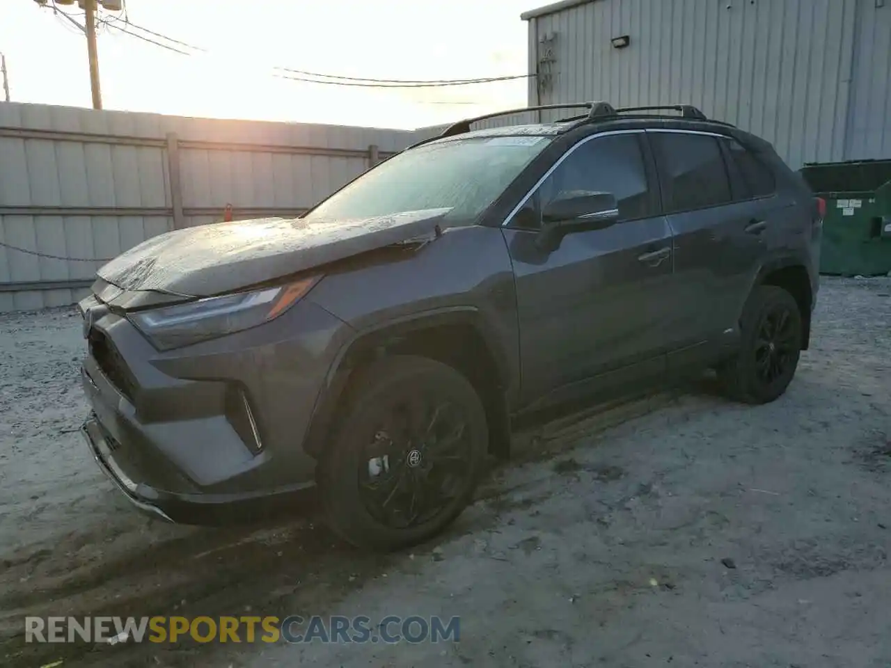 1 Photograph of a damaged car 4T3E6RFV2RU167478 TOYOTA RAV4 2024