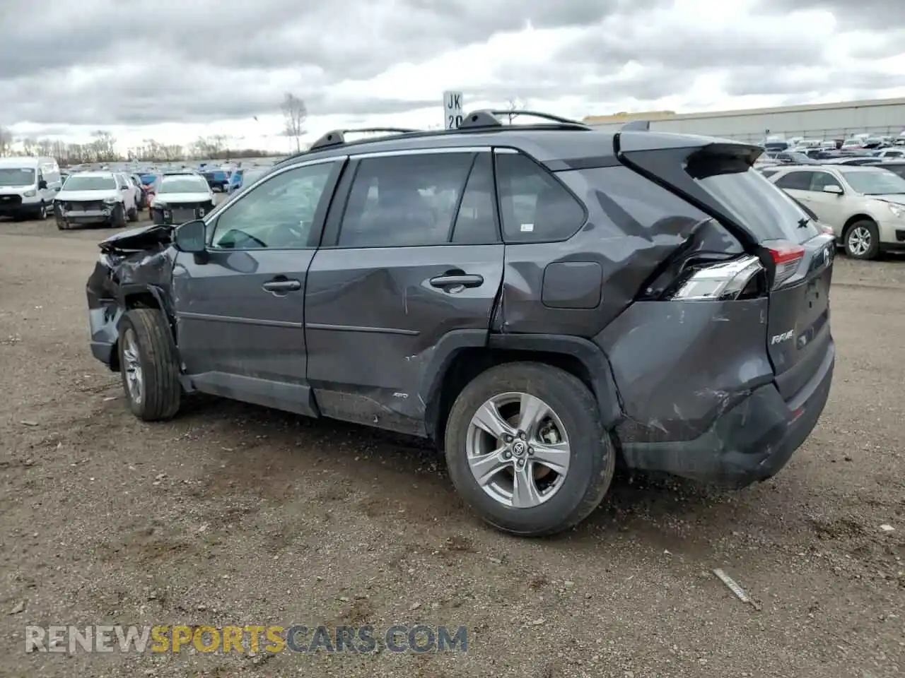 2 Photograph of a damaged car 4T3LWRFV7RU160372 TOYOTA RAV4 2024