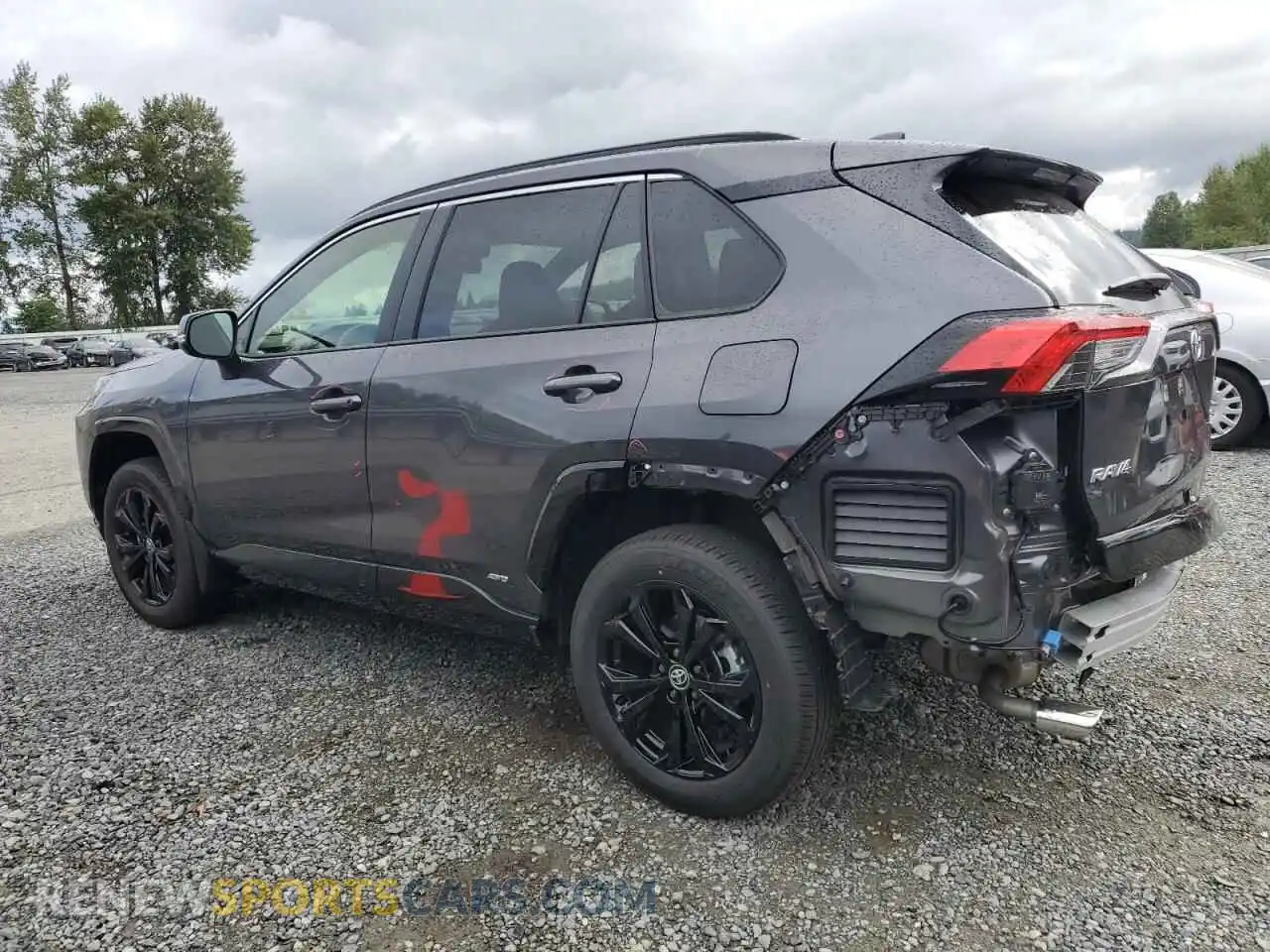 2 Фотография поврежденного автомобиля JTM16RFV6RJ062553 TOYOTA RAV4 2024