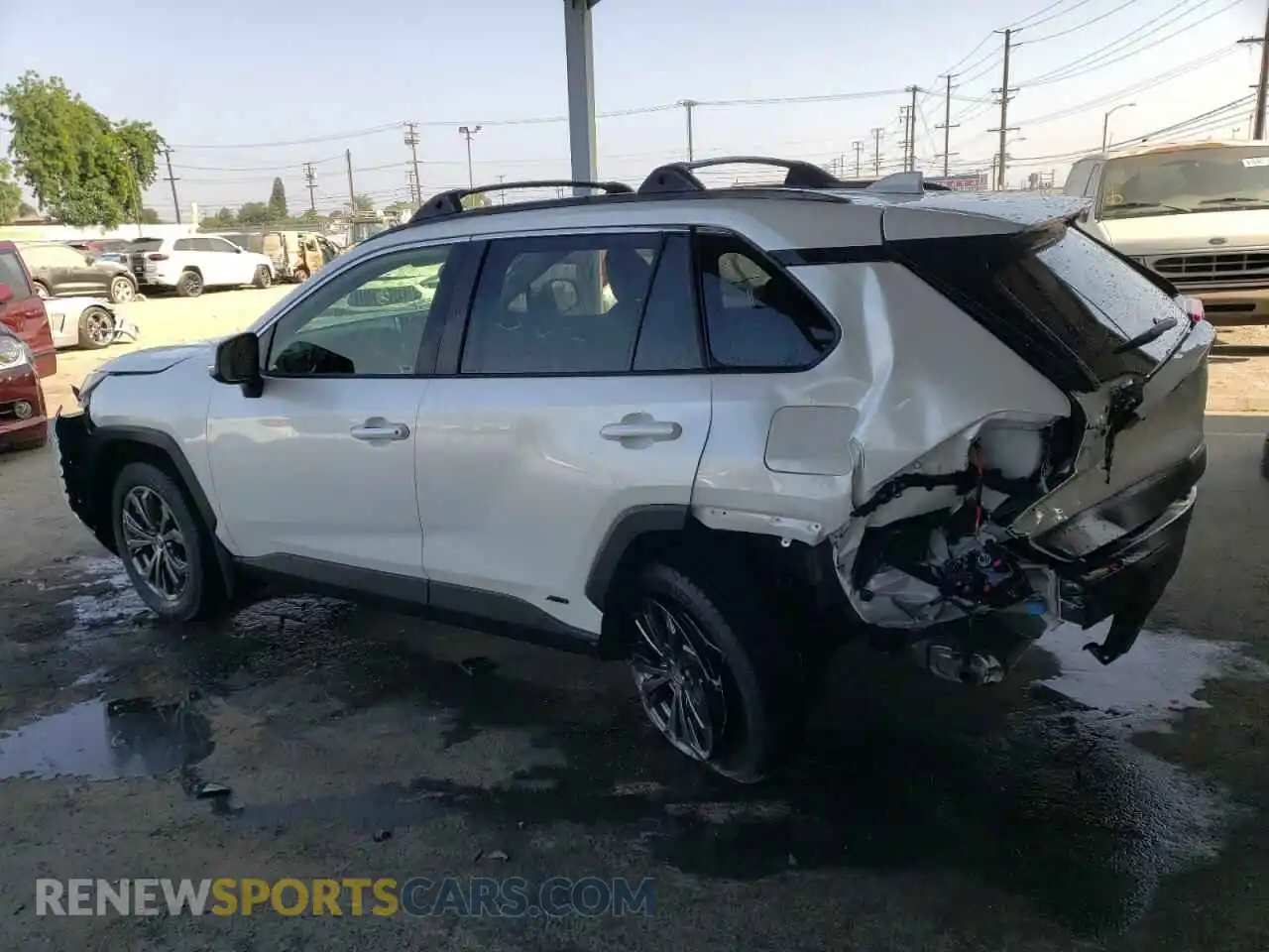 2 fotografías del automóvil dañado JTMB6RFV8RJ052014 TOYOTA RAV4 2024