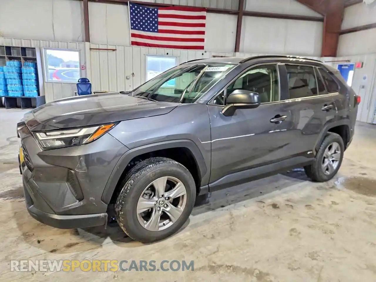 1 Photograph of a damaged car JTMLWRFV3RD246792 TOYOTA RAV4 2024
