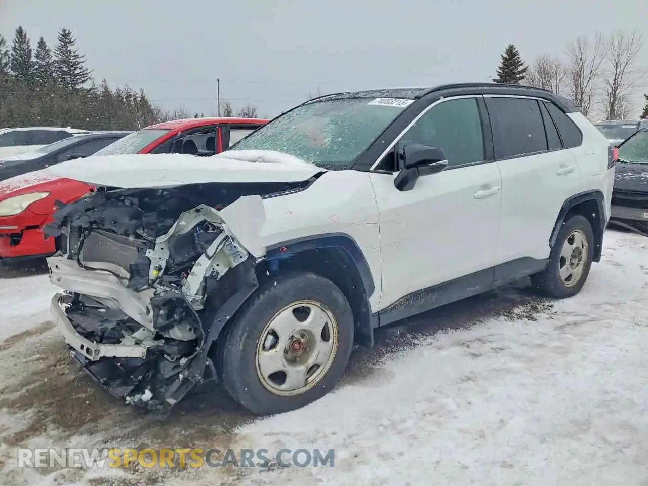 1 Photograph of a damaged car 2T35WRFV0SW280948 TOYOTA RAV4 2025