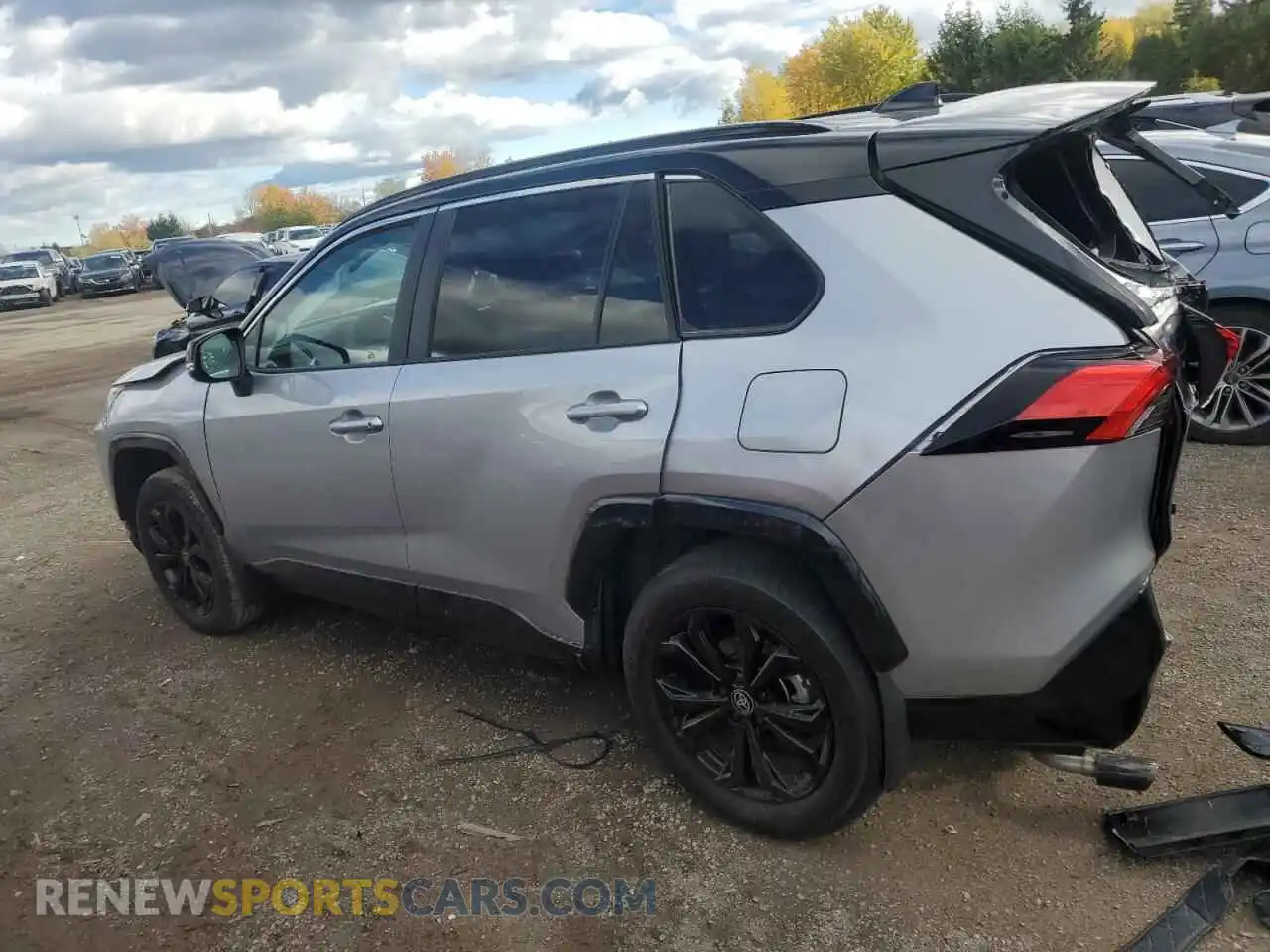 2 fotografías del automóvil dañado 2T35WRFV1SW273975 TOYOTA RAV4 2025