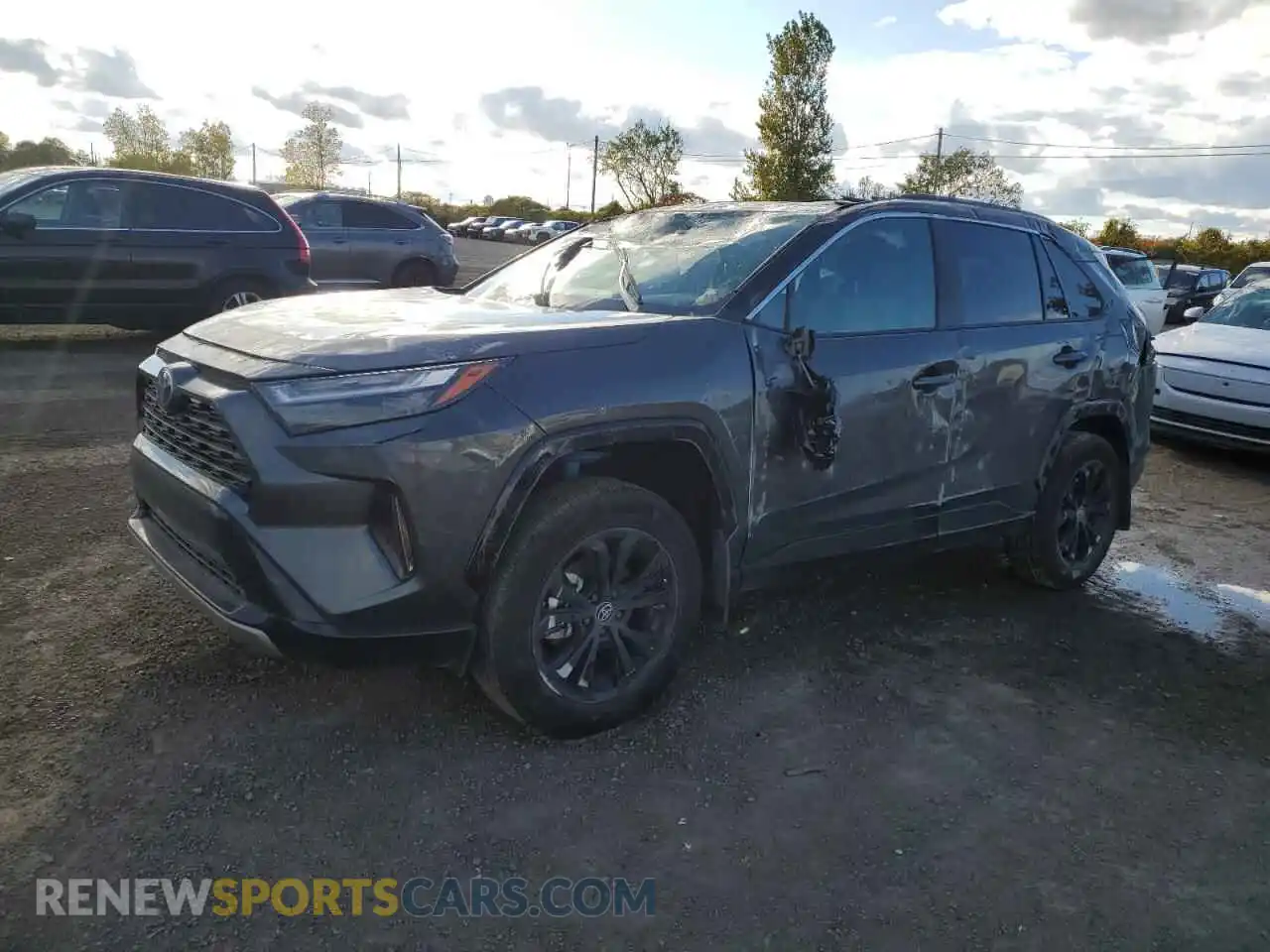 1 fotografías del automóvil dañado 2T35WRFV4SW279740 TOYOTA RAV4 2025