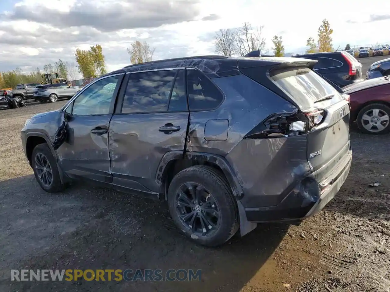 2 fotografías del automóvil dañado 2T35WRFV4SW279740 TOYOTA RAV4 2025