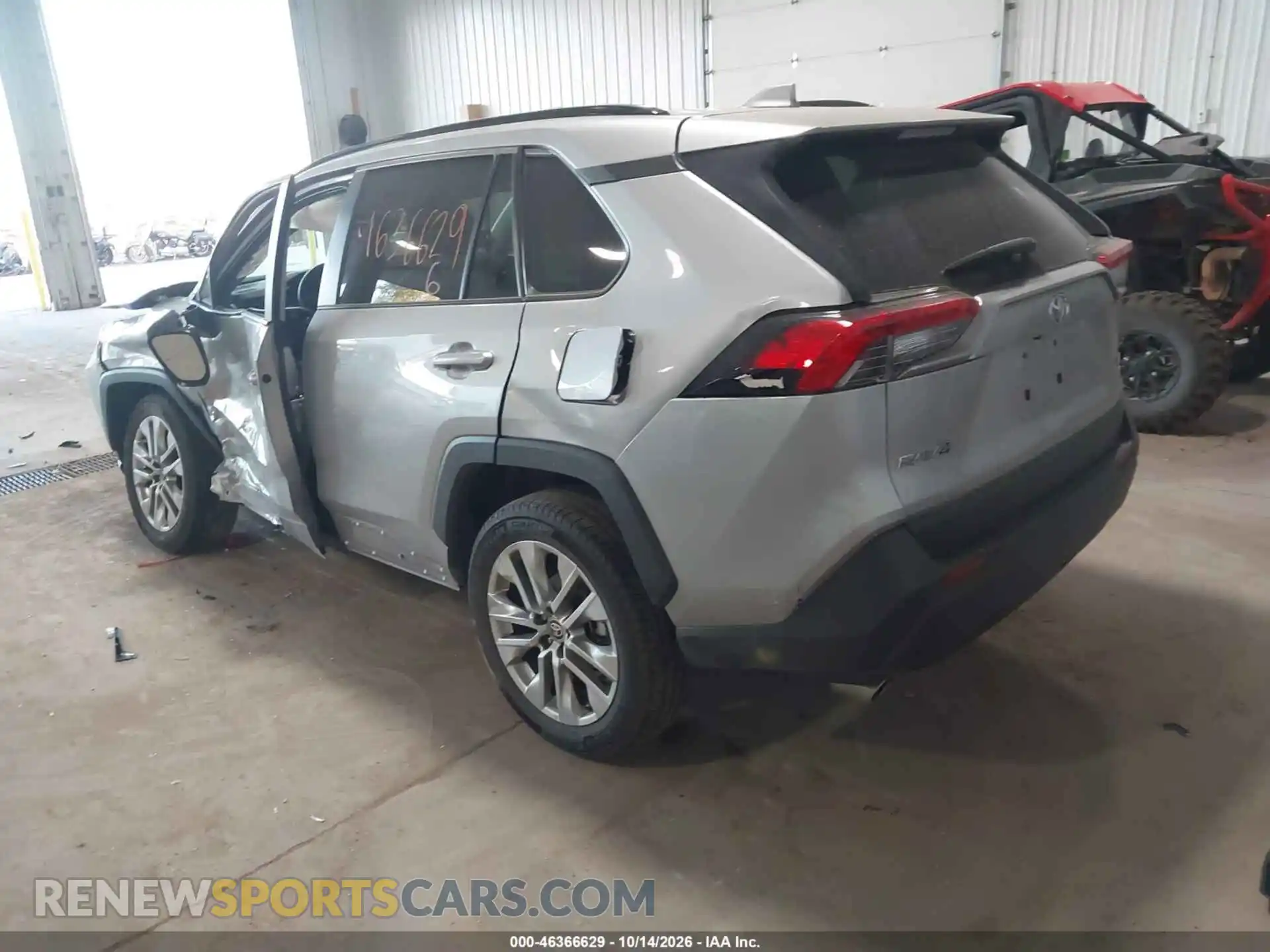 3 Photograph of a damaged car 2T3A1RFV0SC543826 TOYOTA RAV4 2025
