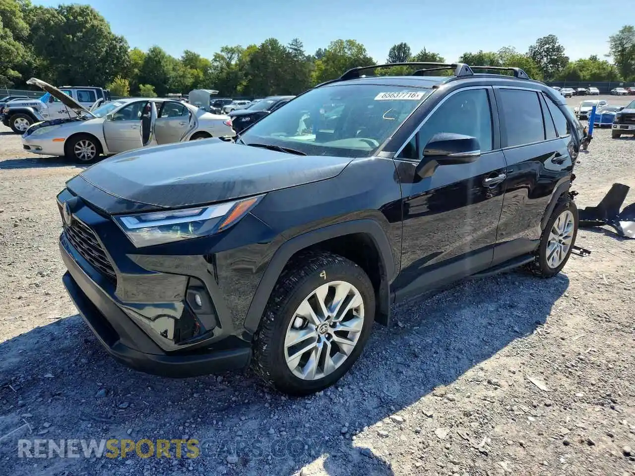 1 Фотография поврежденного автомобиля 2T3A1RFV0SW525793 TOYOTA RAV4 2025