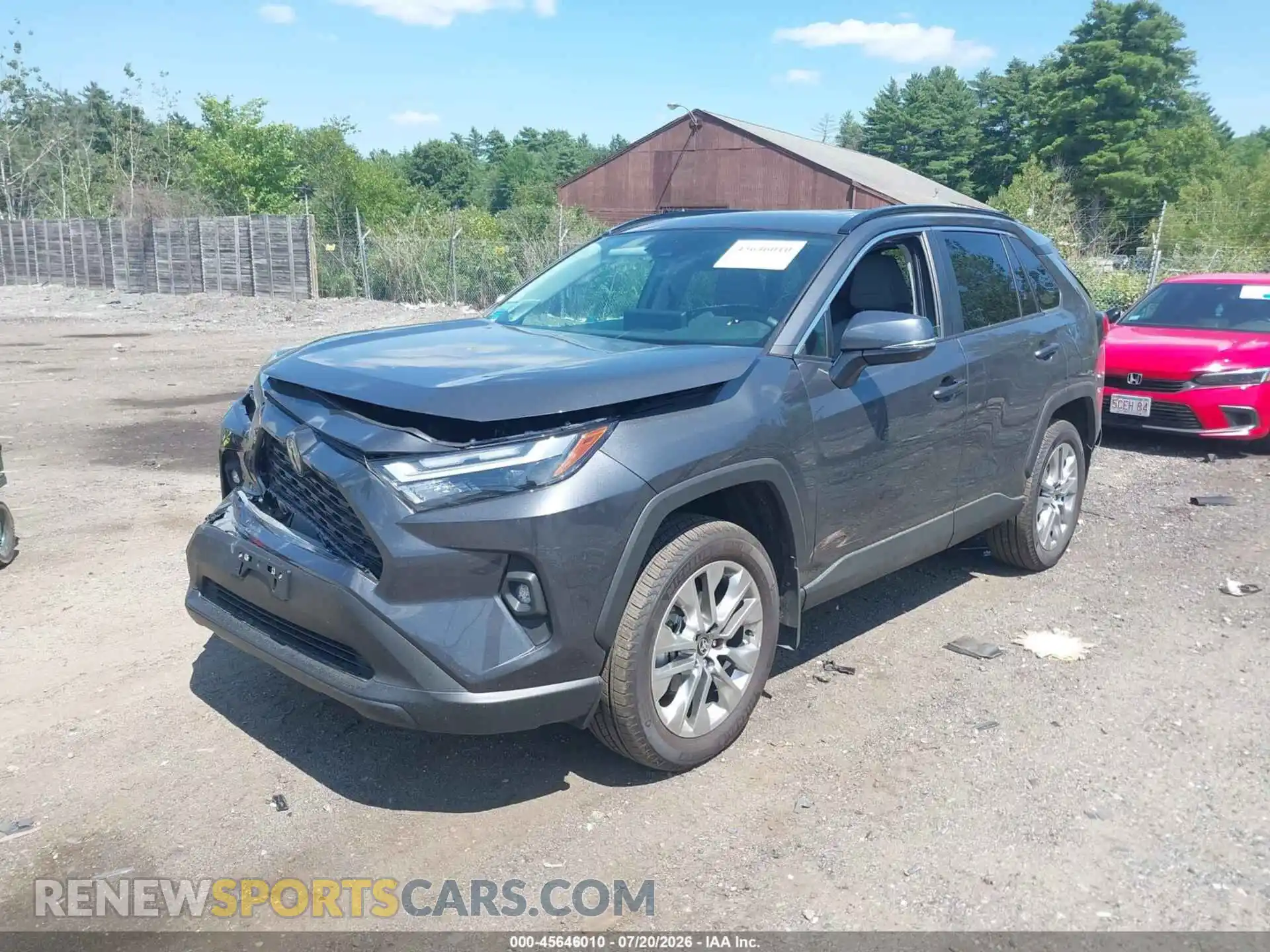 2 Photograph of a damaged car 2T3A1RFV0SW569549 TOYOTA RAV4 2025
