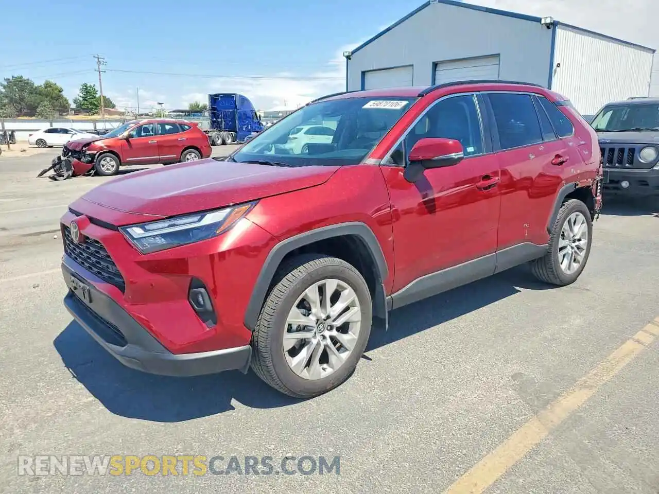 1 fotografías del automóvil dañado 2T3A1RFV0SW575626 TOYOTA RAV4 2025