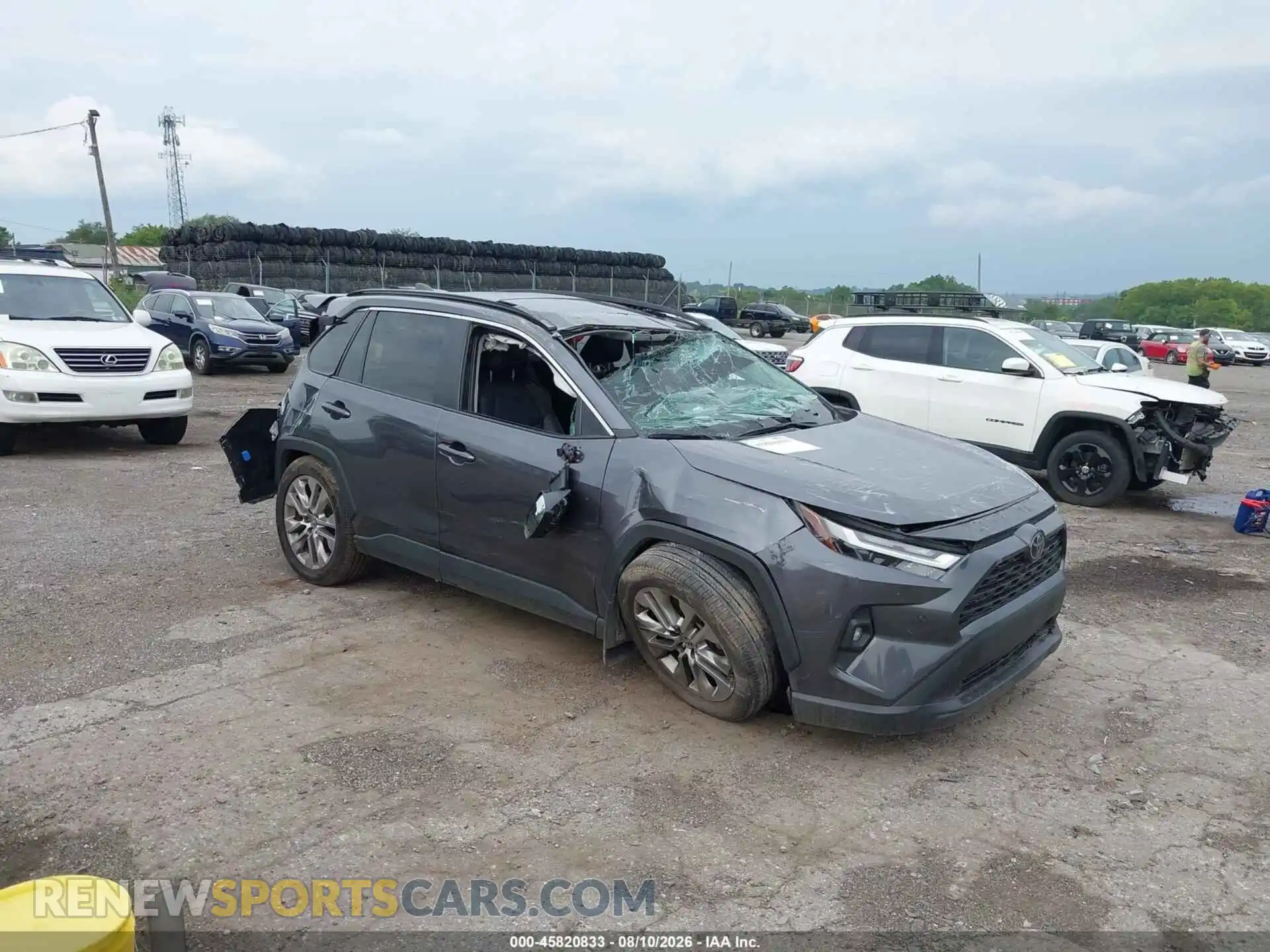 1 Photograph of a damaged car 2T3A1RFV2SC494161 TOYOTA RAV4 2025