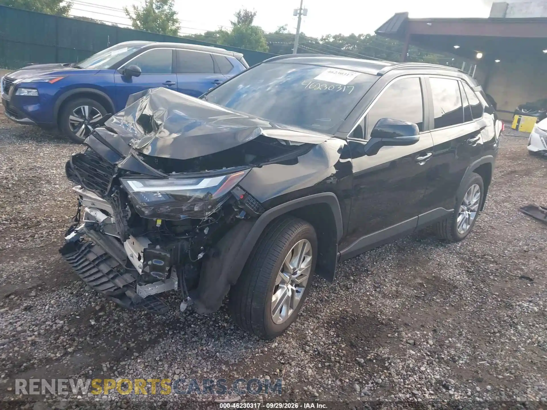 2 Photograph of a damaged car 2T3A1RFV2SW500099 TOYOTA RAV4 2025
