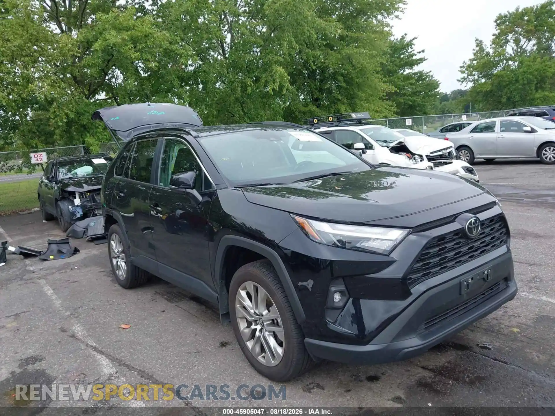 1 Photograph of a damaged car 2T3A1RFV2SW534902 TOYOTA RAV4 2025