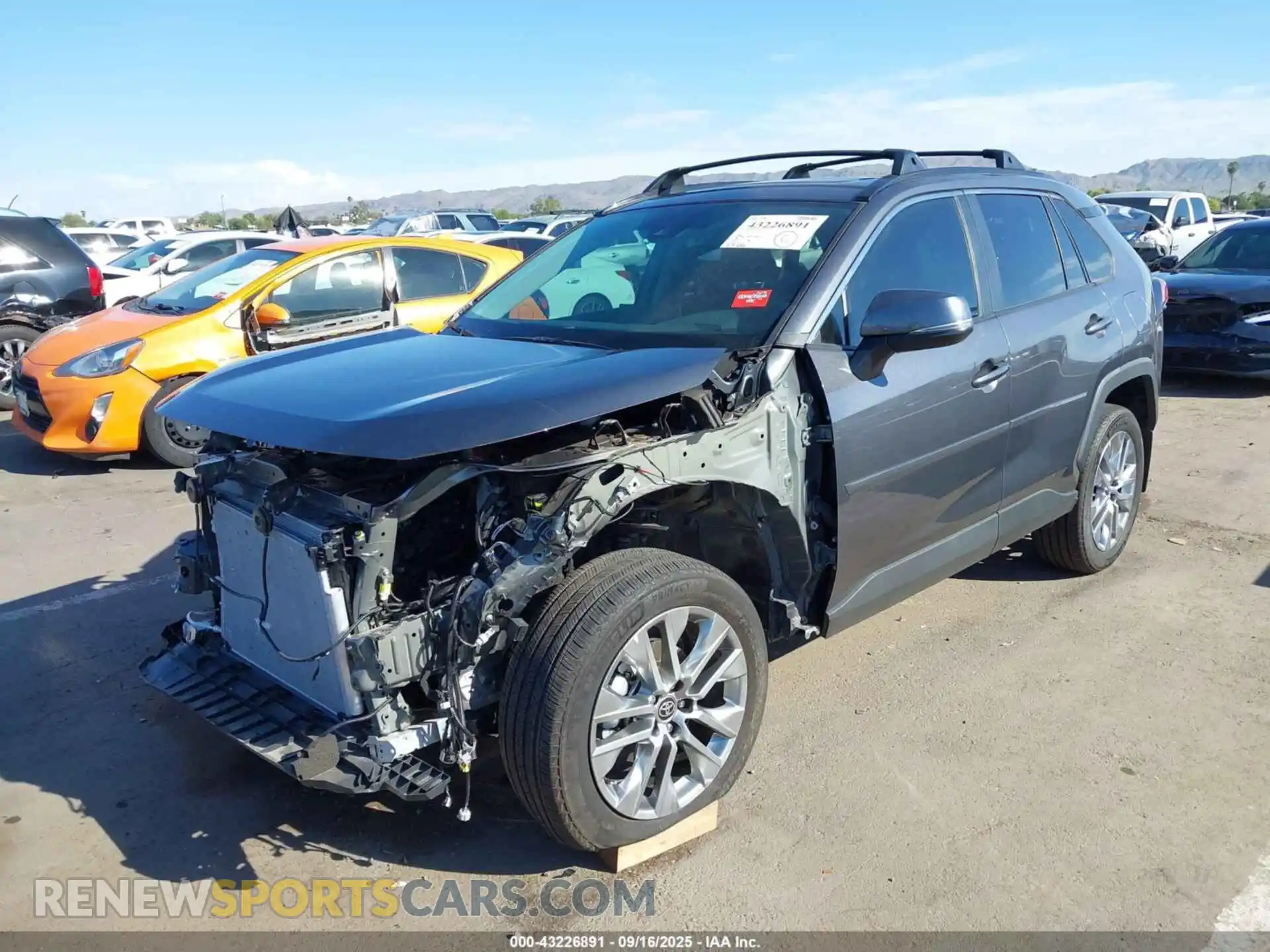 2 Photograph of a damaged car 2T3A1RFV3SC521495 TOYOTA RAV4 2025