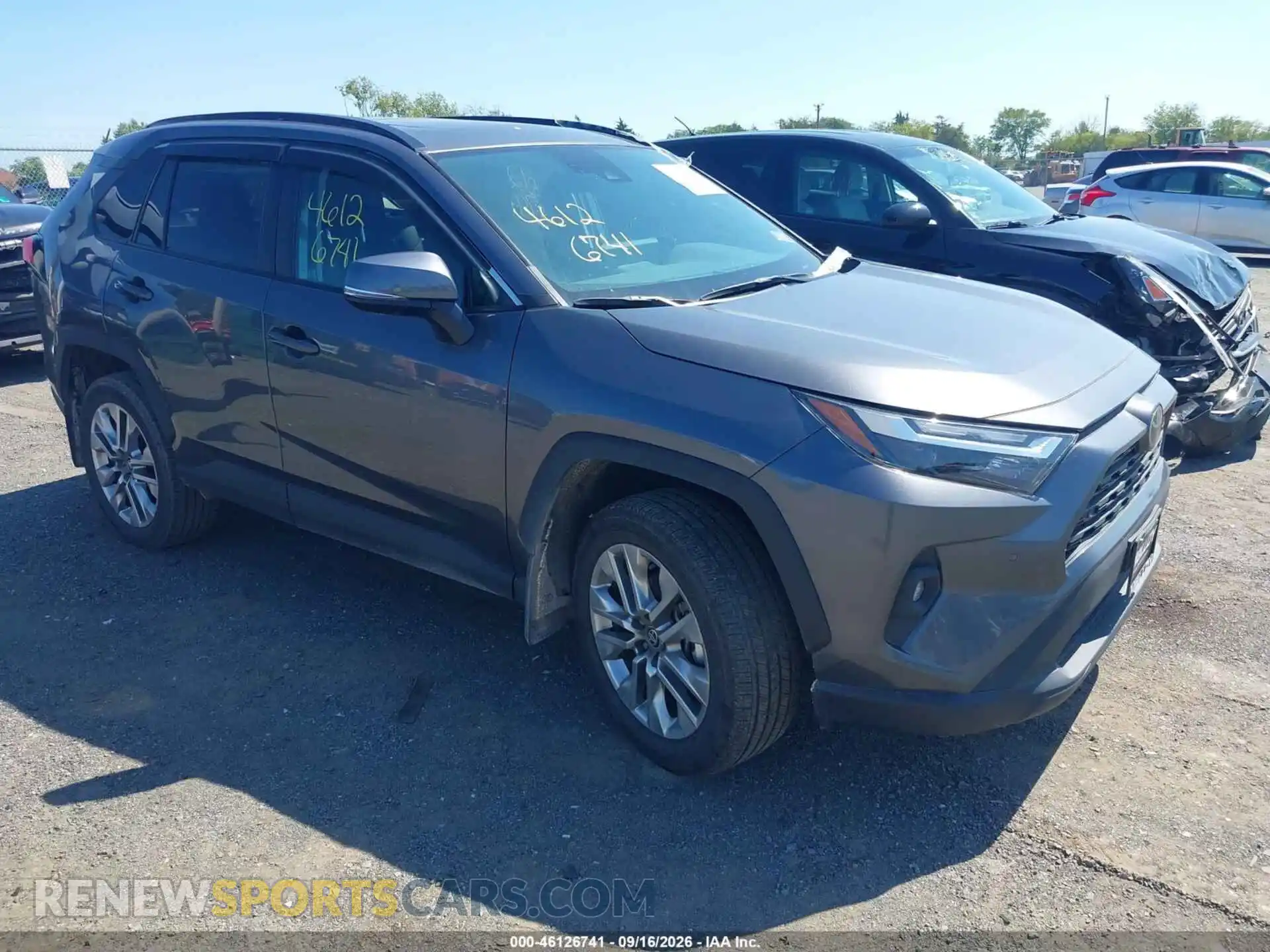 1 Photograph of a damaged car 2T3A1RFV3SC543433 TOYOTA RAV4 2025