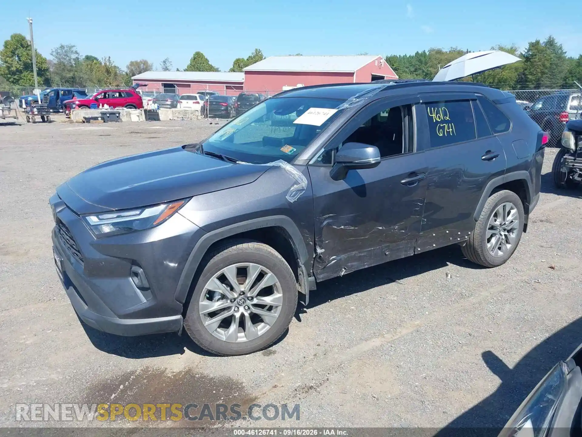 2 Photograph of a damaged car 2T3A1RFV3SC543433 TOYOTA RAV4 2025