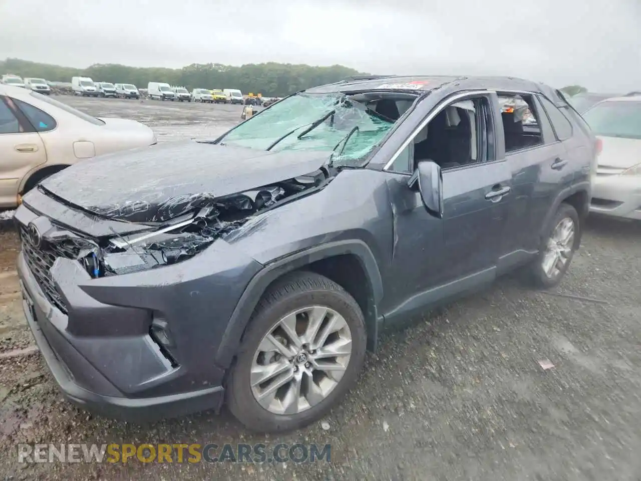 1 Photograph of a damaged car 2T3A1RFV4SC499362 TOYOTA RAV4 2025