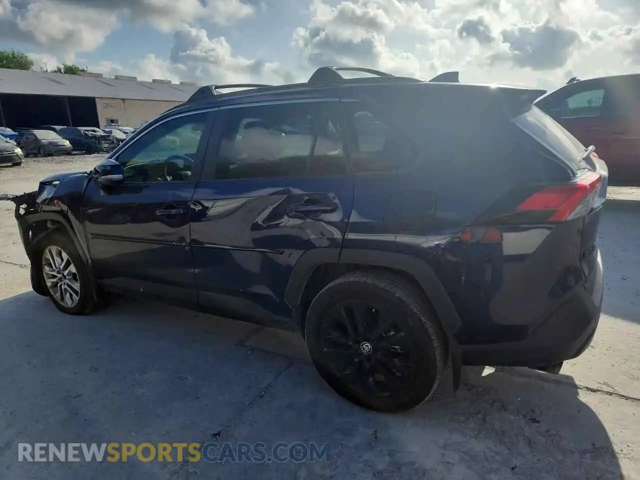 2 Photograph of a damaged car 2T3A1RFV4SW553435 TOYOTA RAV4 2025