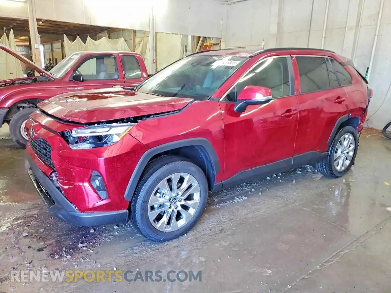 1 Photograph of a damaged car 2T3A1RFV4SW603122 TOYOTA RAV4 2025